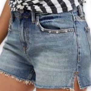 Cool All Saints shorts- with star embellishment on the pockets-size 27
